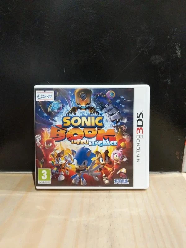 Sonic Boom: Le Feu et la Glace – 3DS – Complet – Parfait état